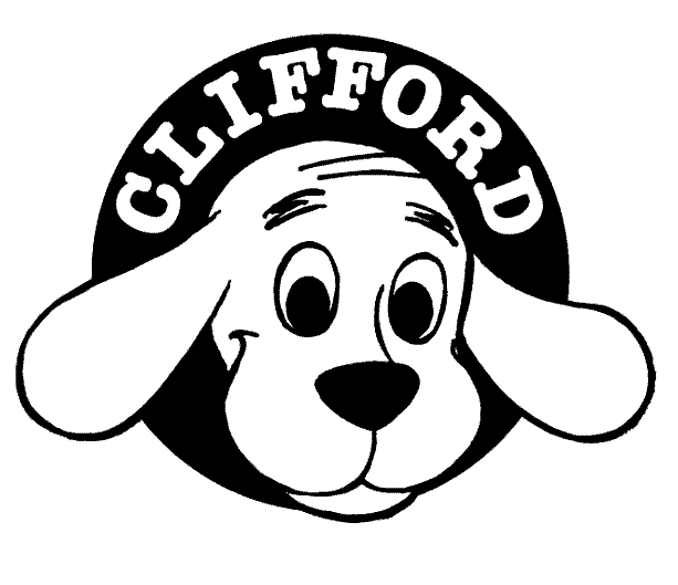 Clifford Printable Coloring Page