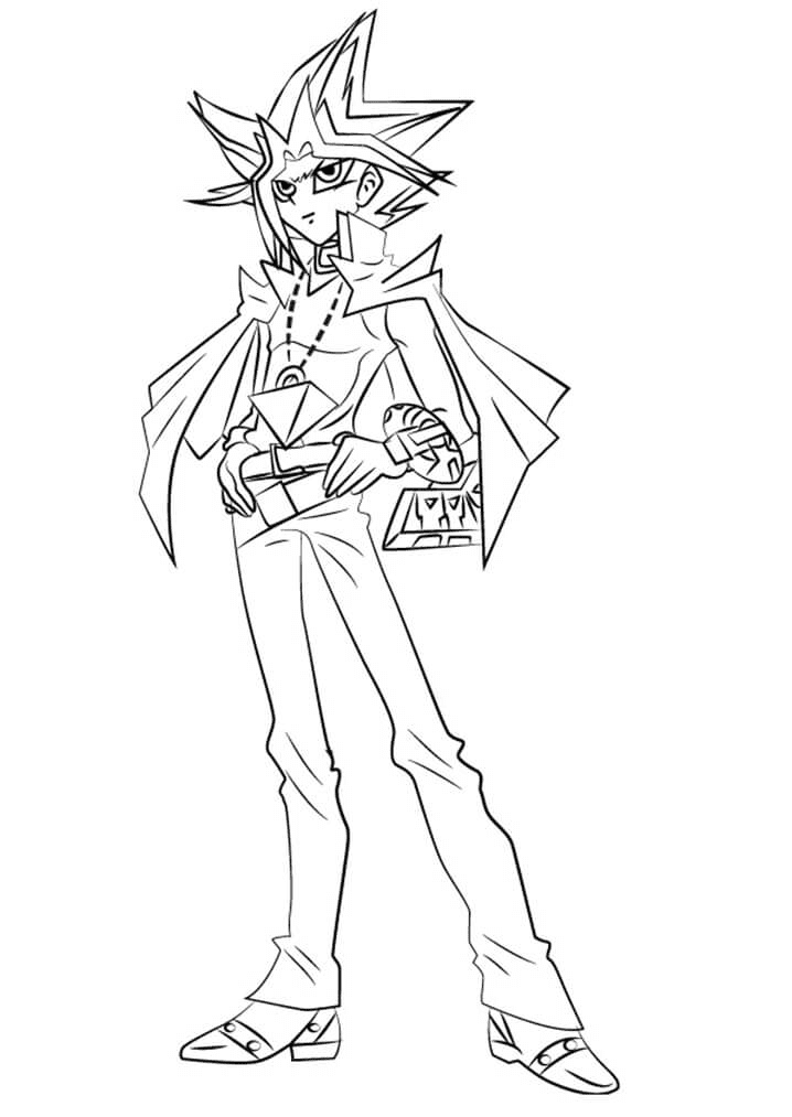 Cool Yu Gi Oh Coloring Pages