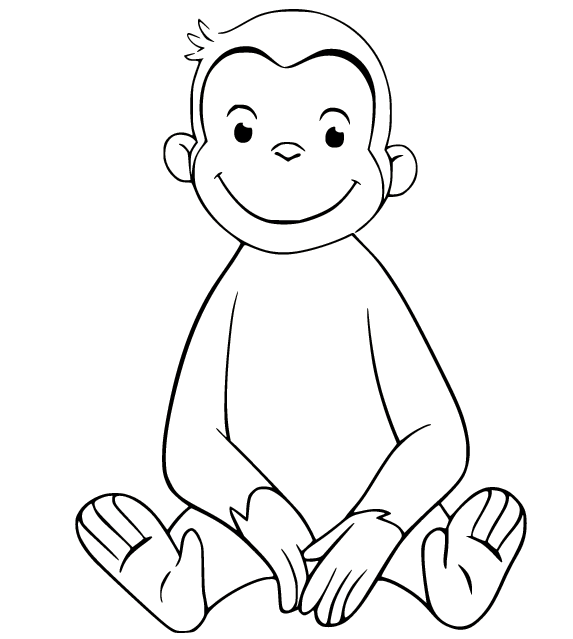 Curious George Sat on the Floor from Curious George