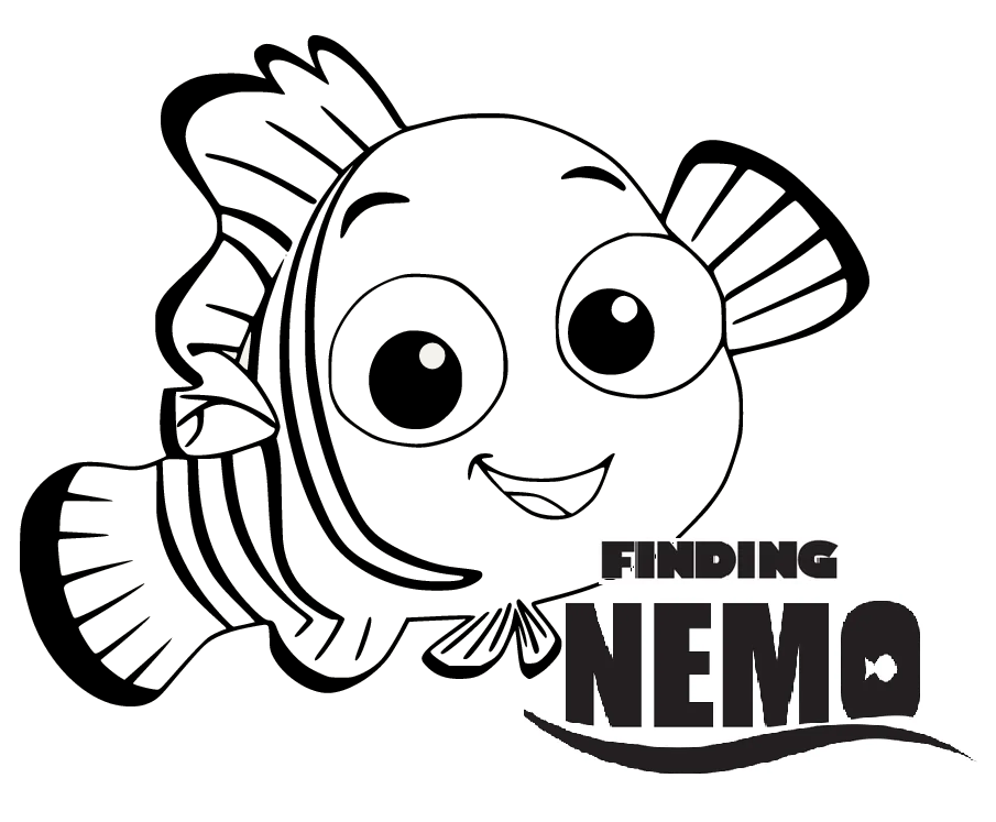 Cute Nemo Coloring Pages