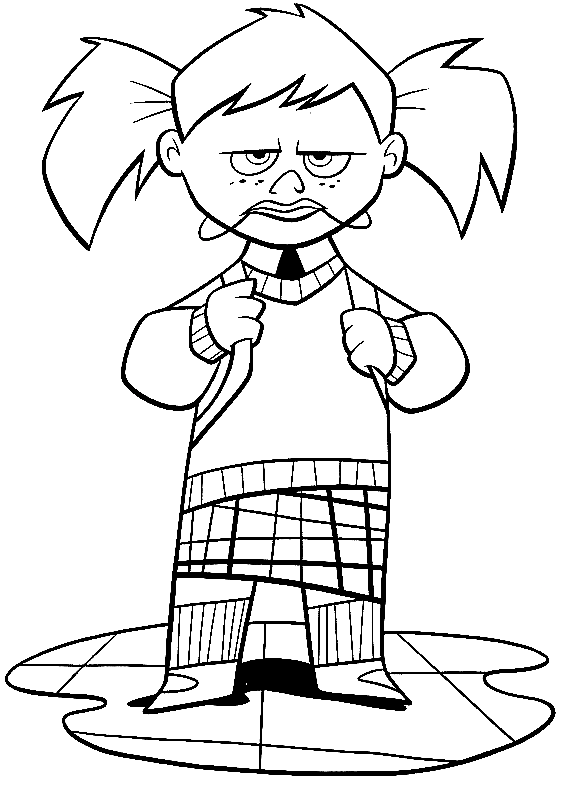 Darla Coloring Pages