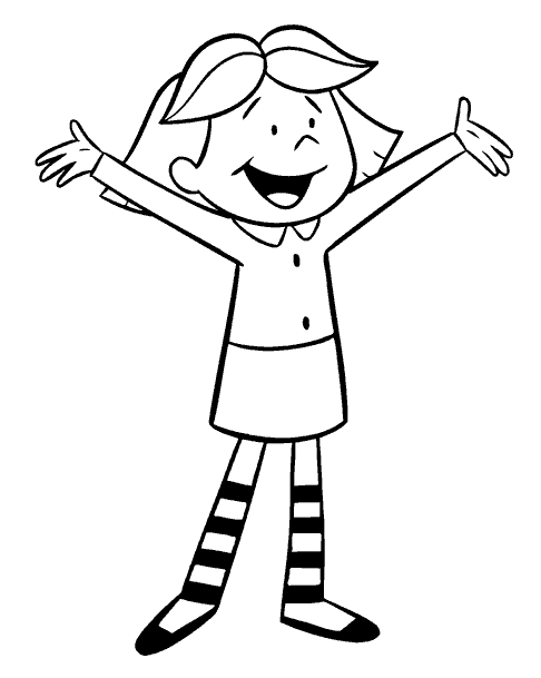 Emily Elizabeth Clifford Coloring Pages