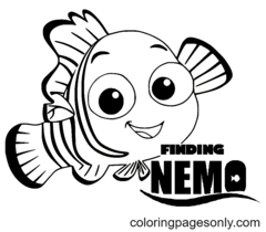 Zoek Nemo Kleurplaten