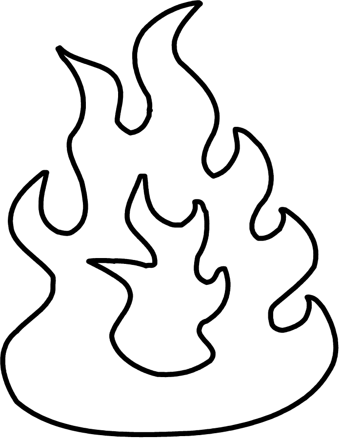 Fire Coloring Pages - Free Printable Coloring Pages