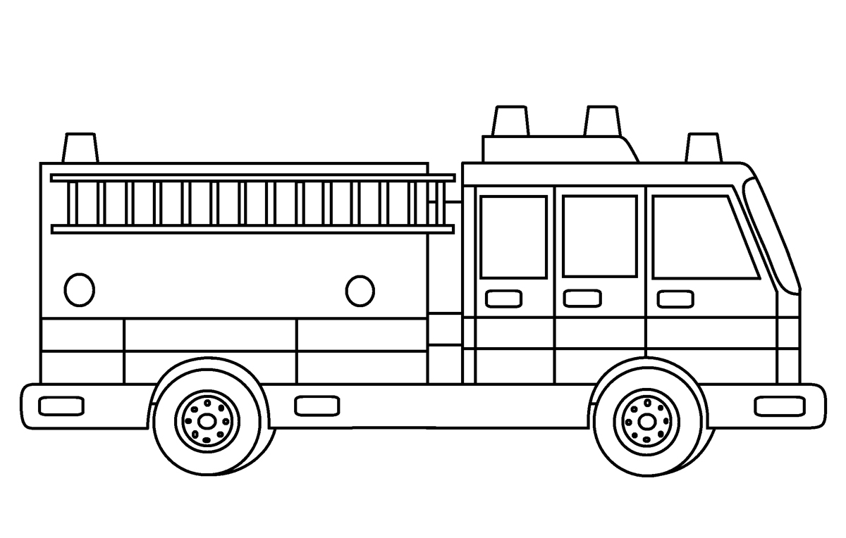 Camión de bomberos para niños de Camión de bomberos