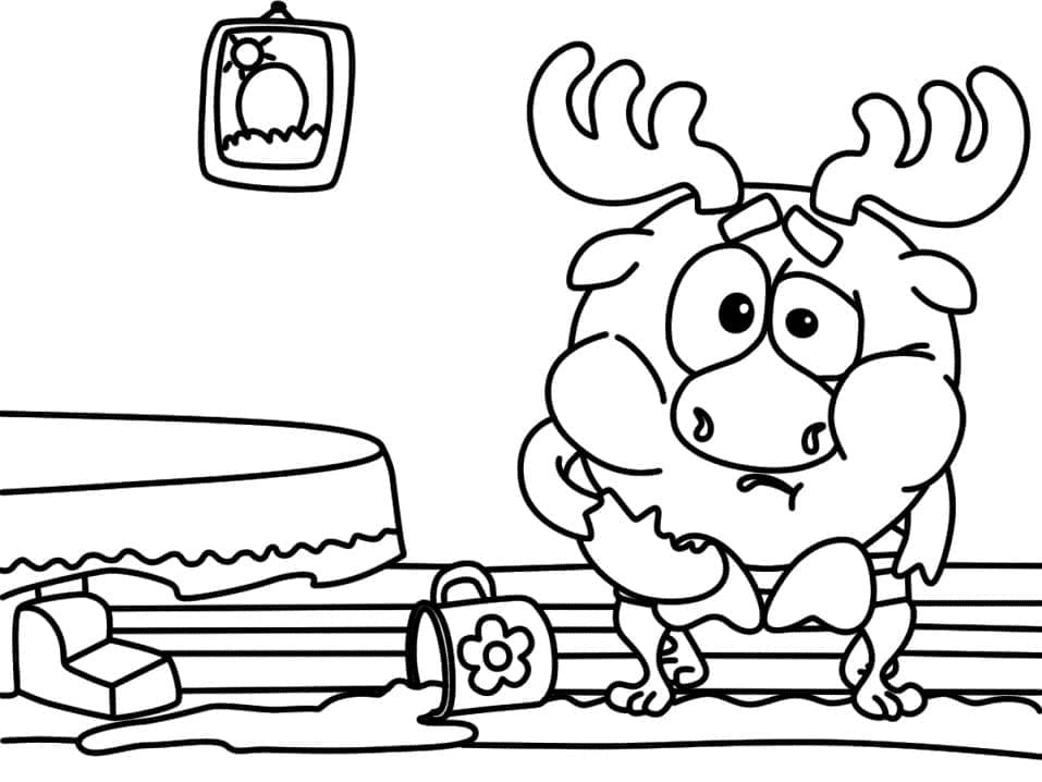 Funny Dokko Coloring Pages