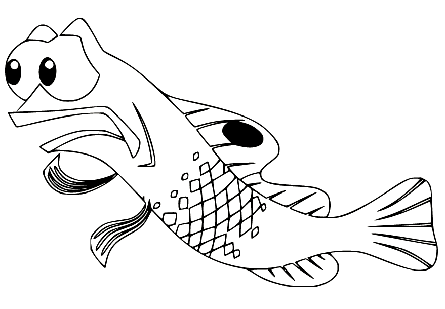 Gurgle Coloring Page