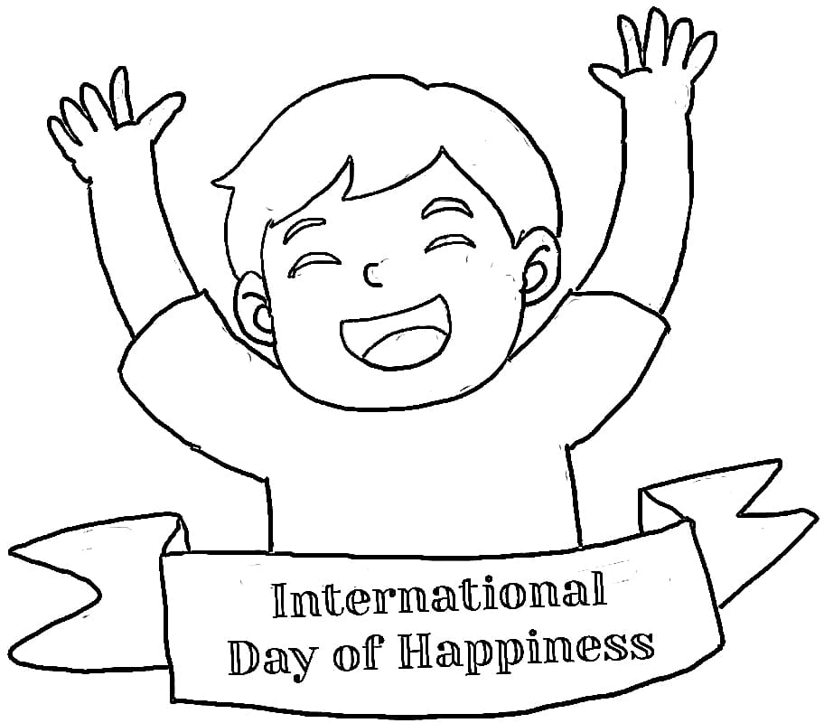 Internationale Dag van het Geluk voor kinderen van familie