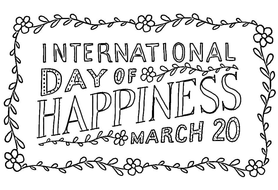 International Day of Happiness from Family