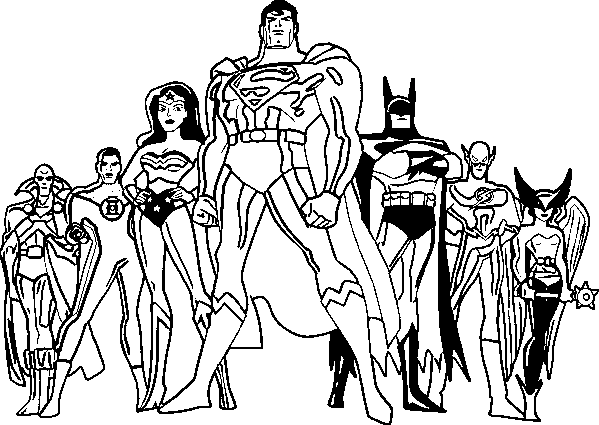 Justice League voor kinderen van Justice League