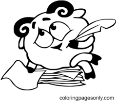 KikoRiki Coloring Pages