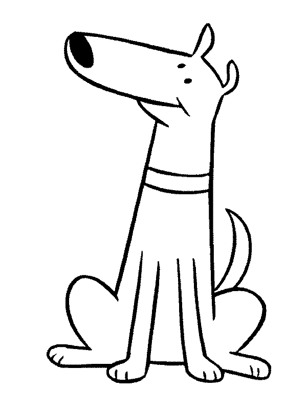 Mac Clifford Coloring Page