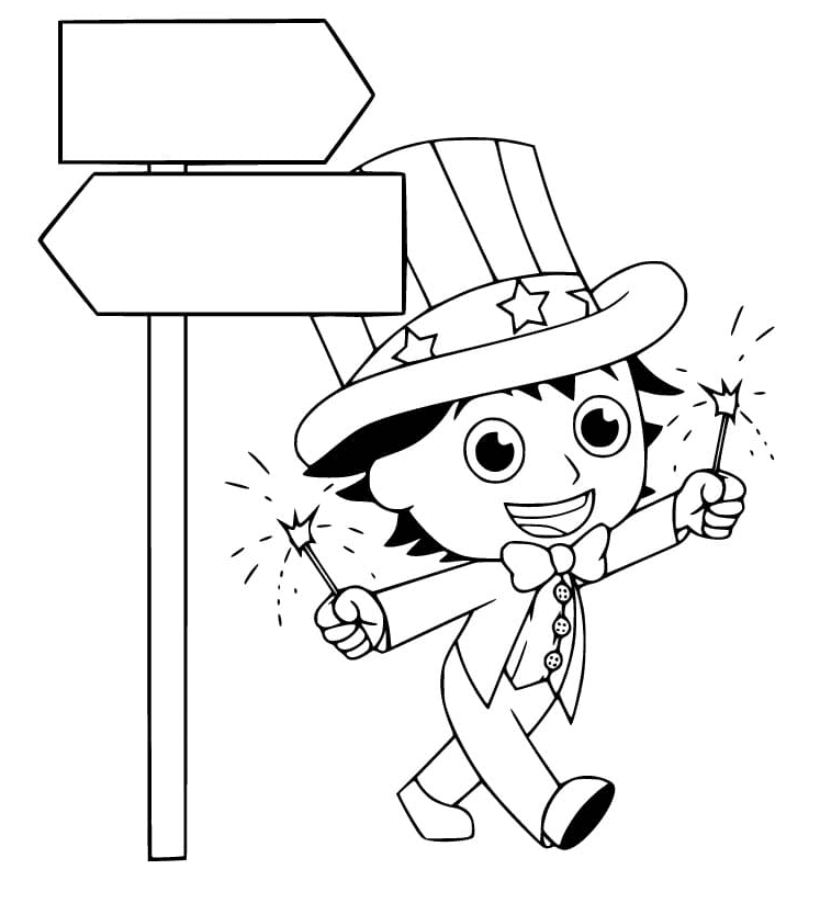 Magician Ryan Coloring Pages