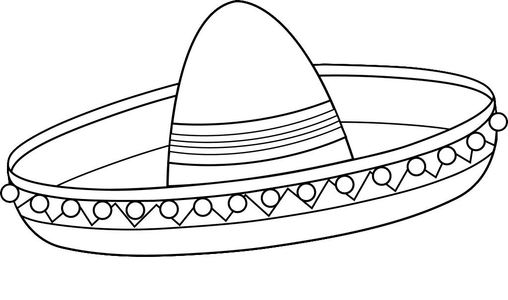 Mexikanischer Sombrero von Cinco De Mayo