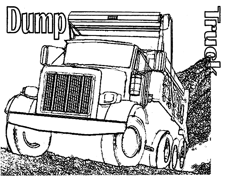 Morden Muldenkipper von Dump Truck