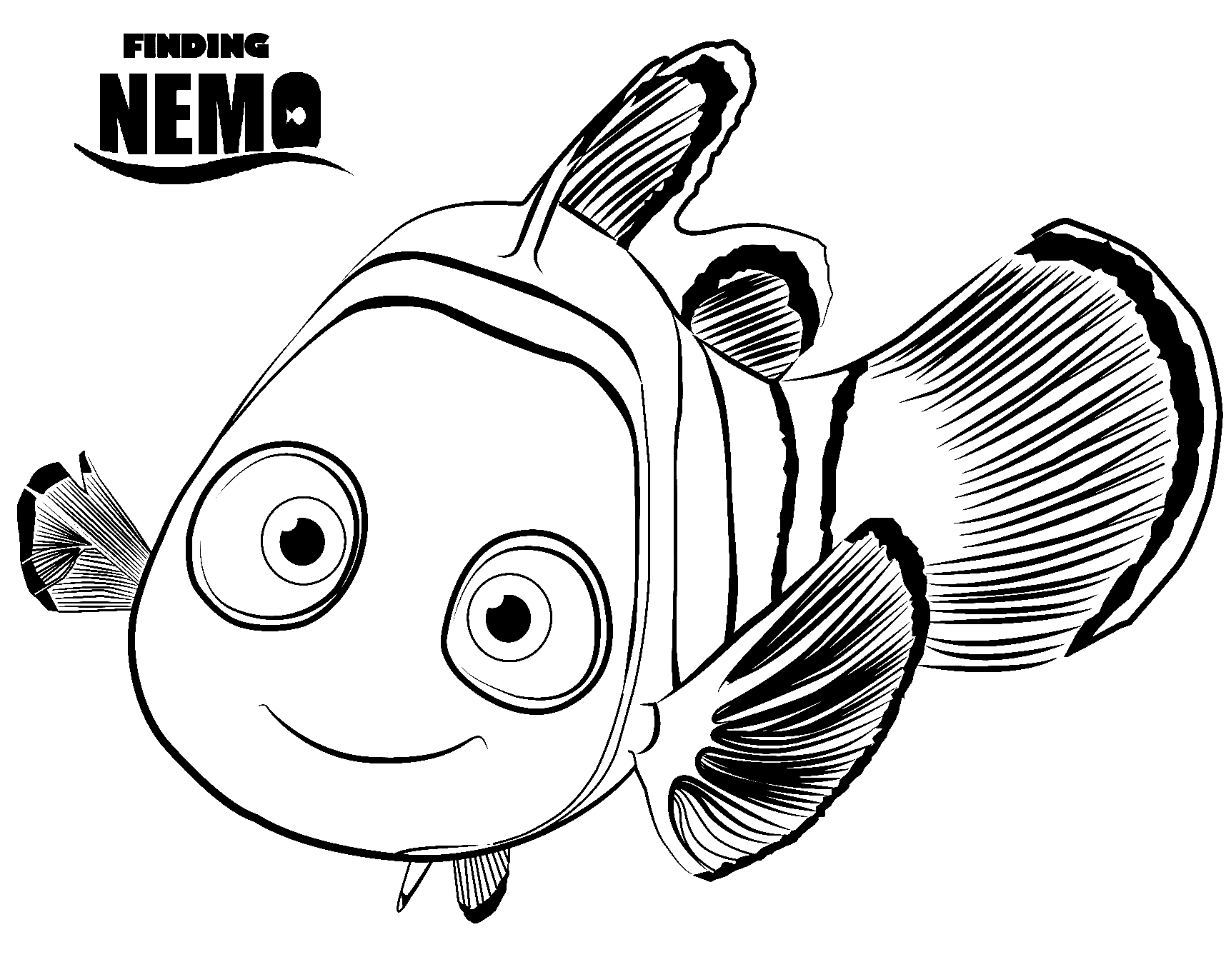 Nemo Coloring Page