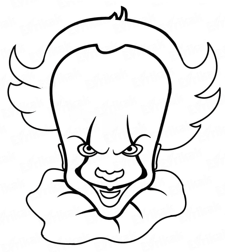 Tête Pennywise de Pennywise