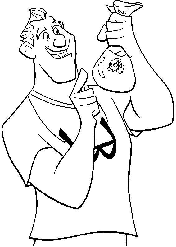Philip And Nemo Coloring Page