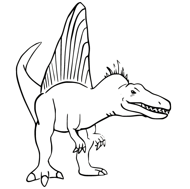 Printable Spinosaurus Coloring Pages