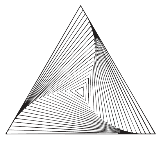 Piramide Twist da colorare