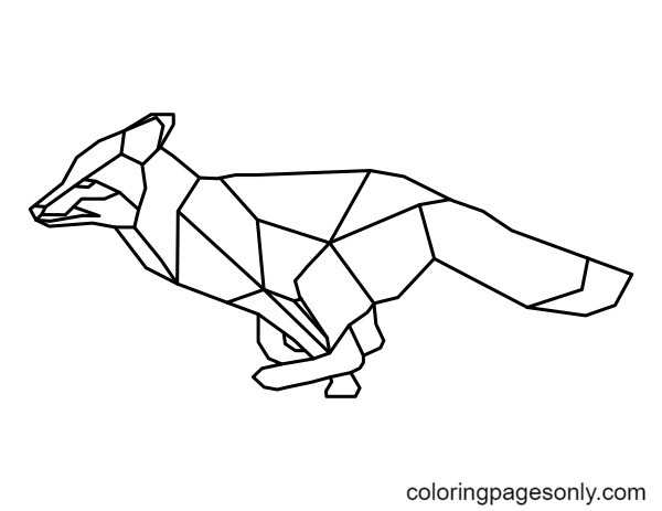 Esecuzione di Polygon Fox da Geometric