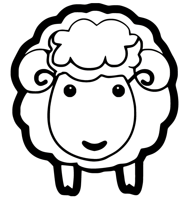 Schafhaarball vom Schaf