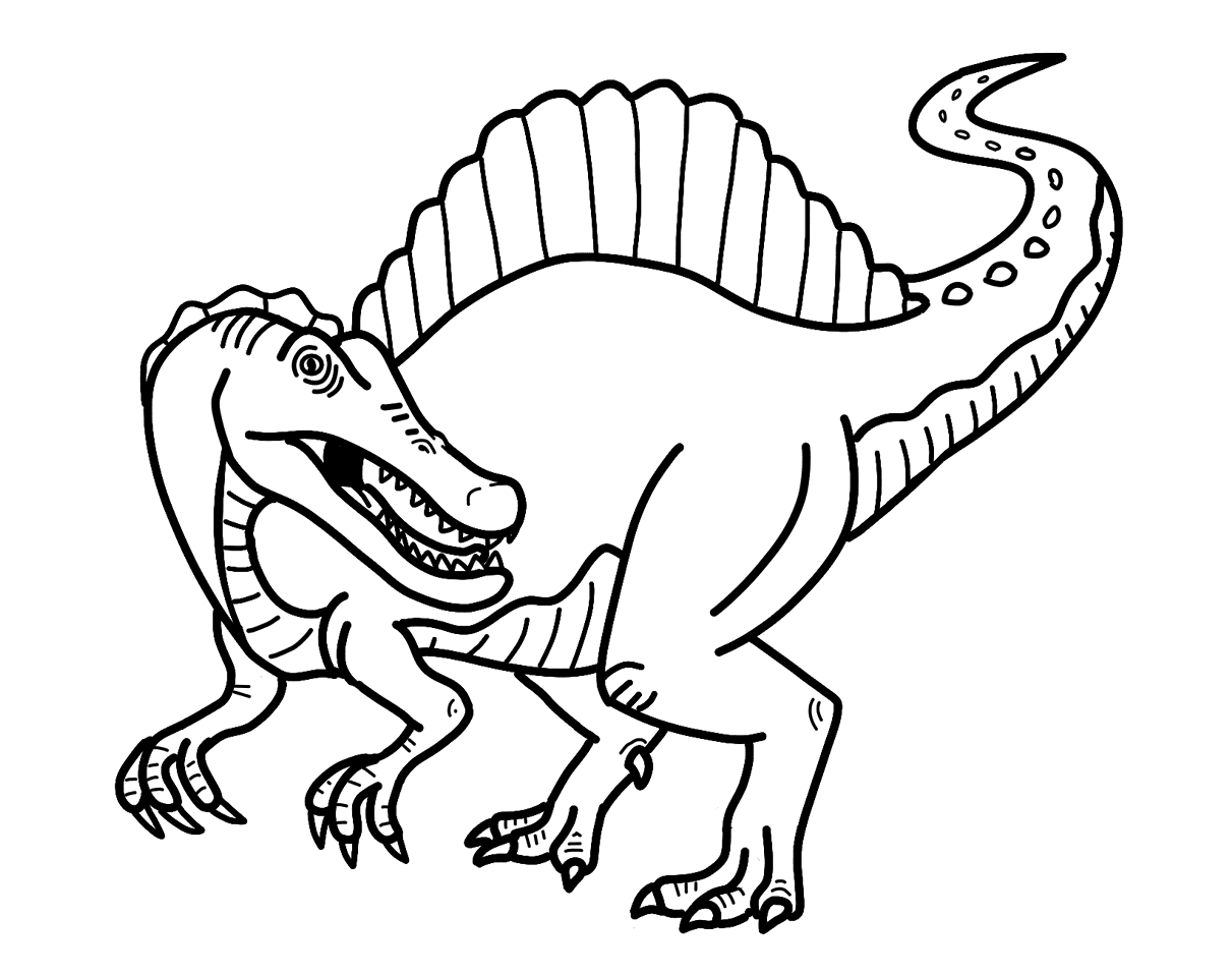Spinosaurus van Spinosaurus