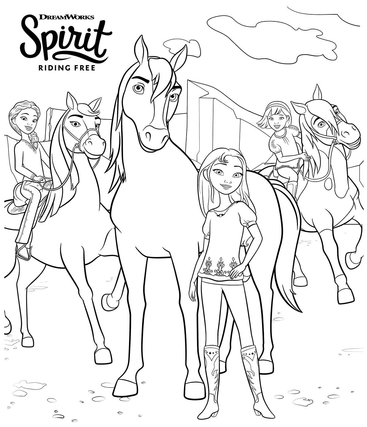 Netflix 上的《Spirit Riding Free》来自《Spirit Riding Free》