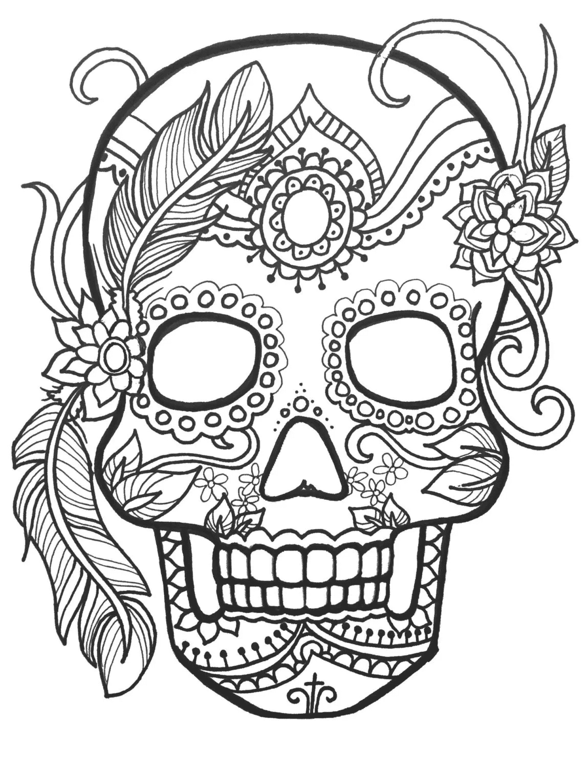Sugar Skull Day of Dead aus Day Of The Dead