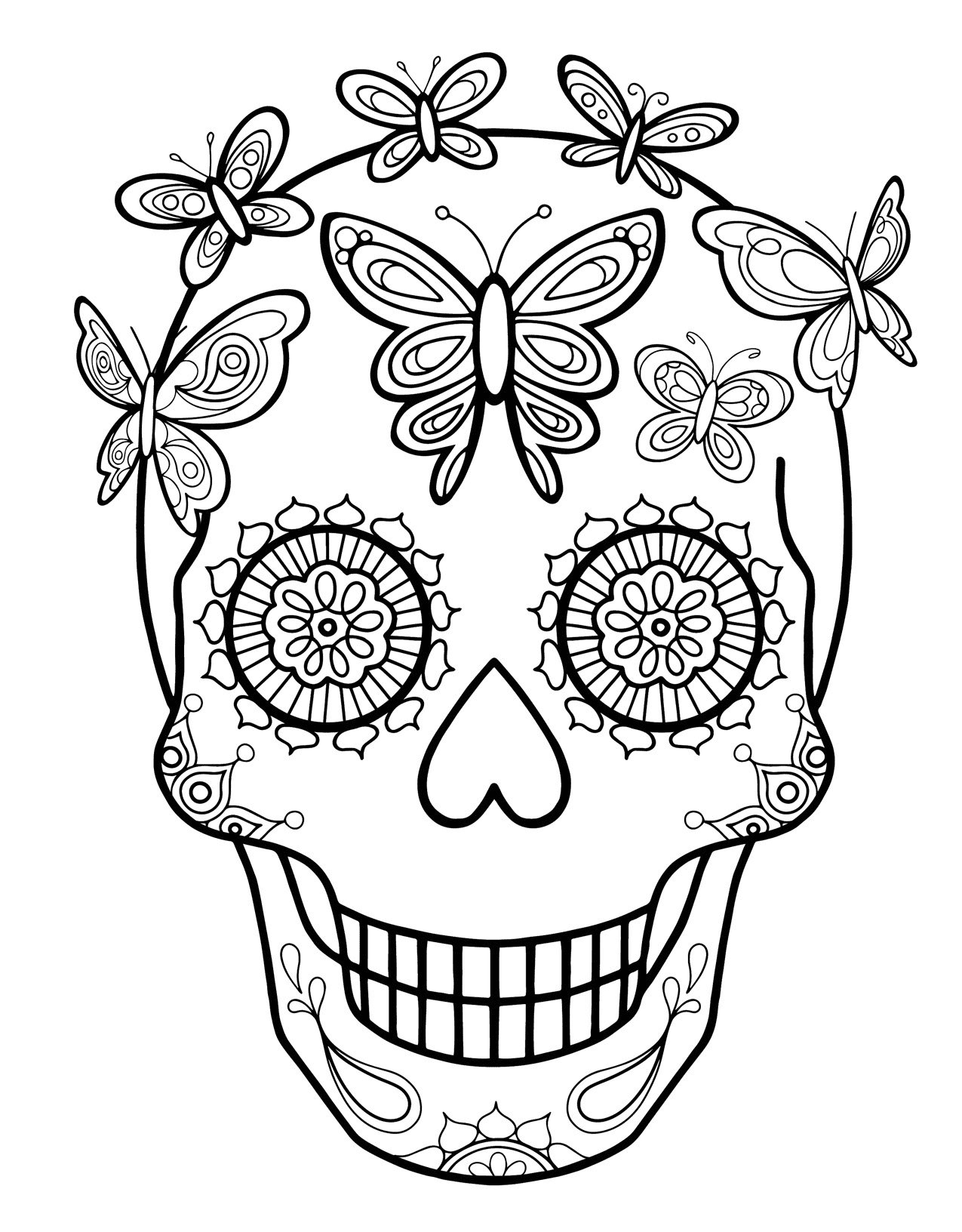 day-of-the-dead-altar-coloring-pages