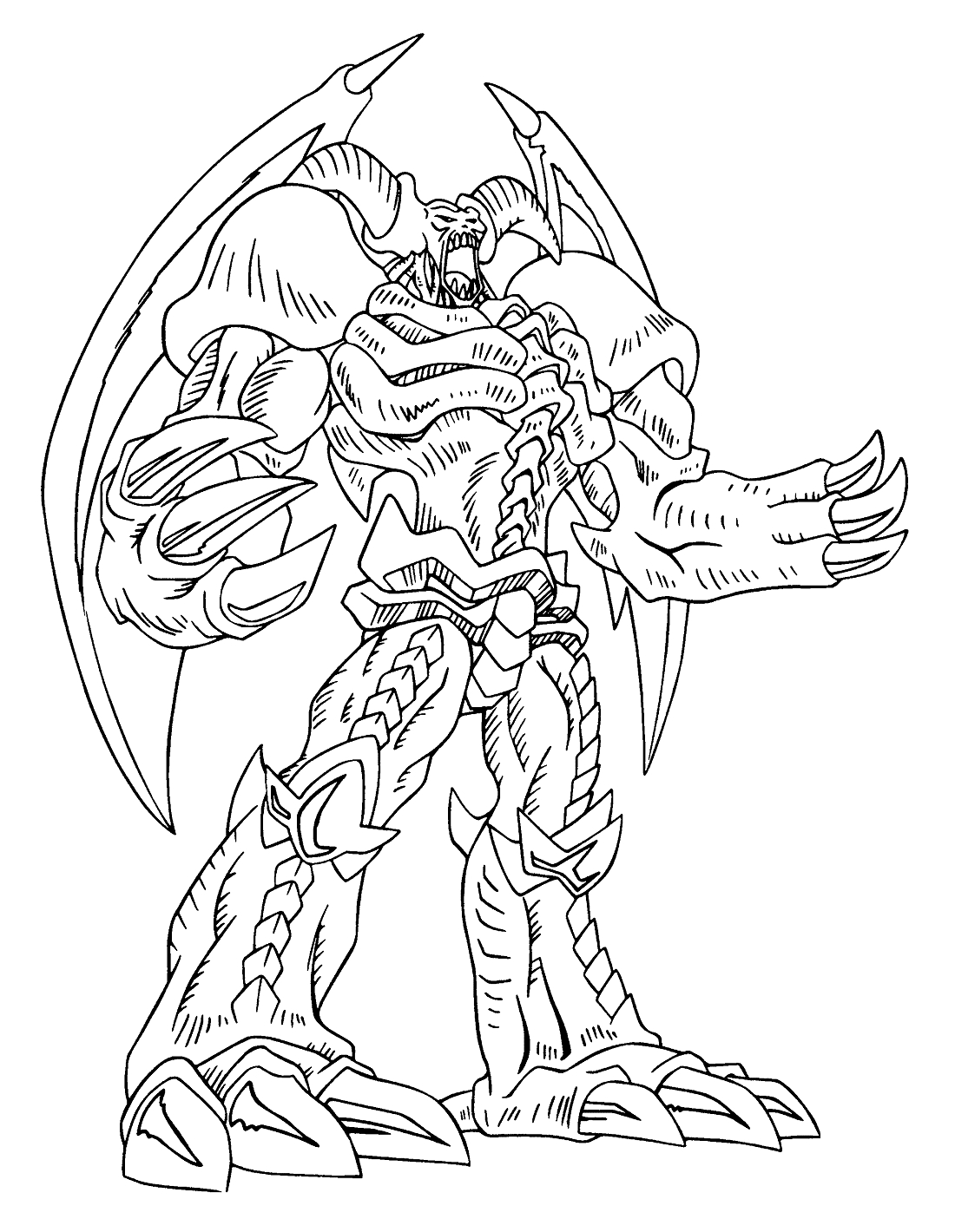 Summoned Skull Coloring Page