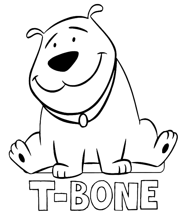 Clifford Puppy Days Coloring Pages