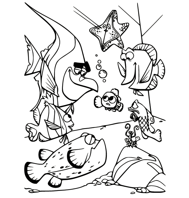 The Tank Gang Coloring Page