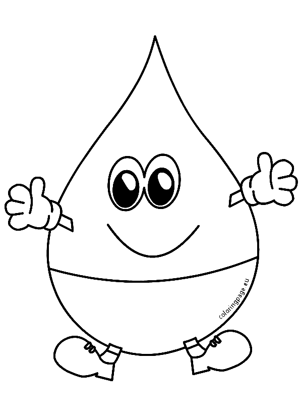 World Water Day 22 March Coloring Page