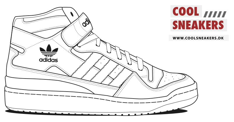 Adidas Basketball Coloring Pages