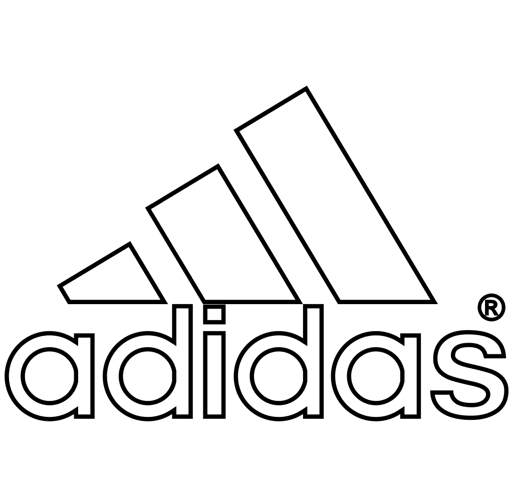 Adidas Coloring Page