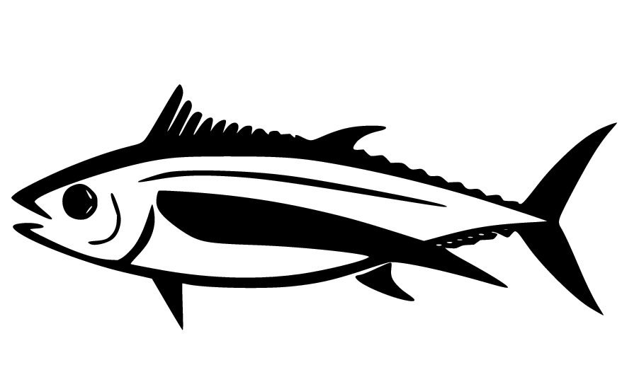 Раскраска тунец альбакор