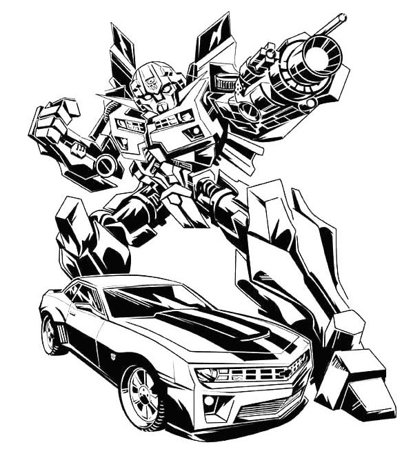 Awesome Bumblebee Coloring Pages
