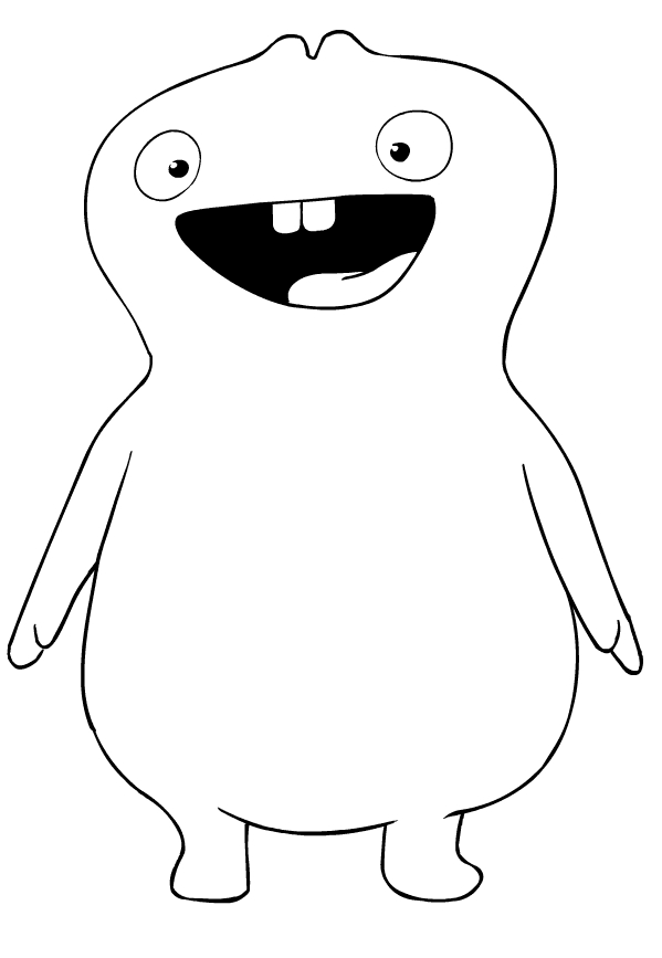 Babo – UglyDolls Coloring Pages