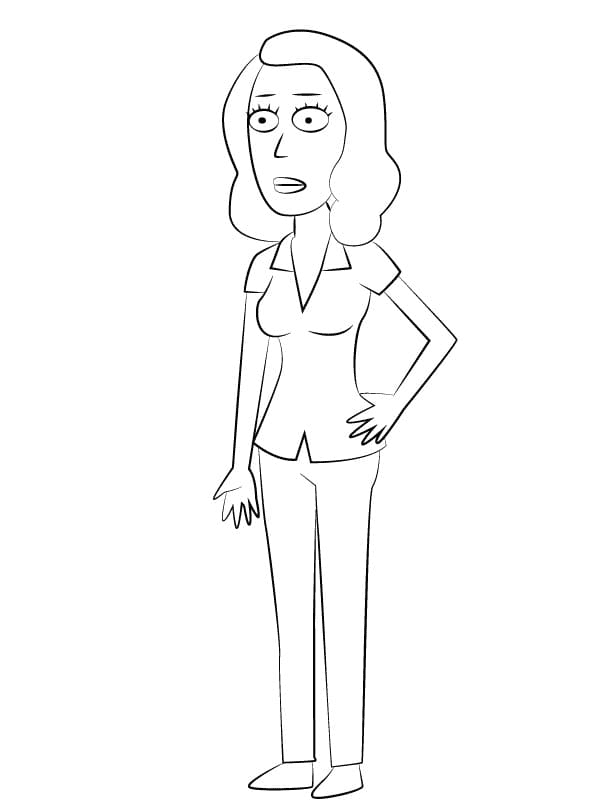 Beth Smith Coloring Page