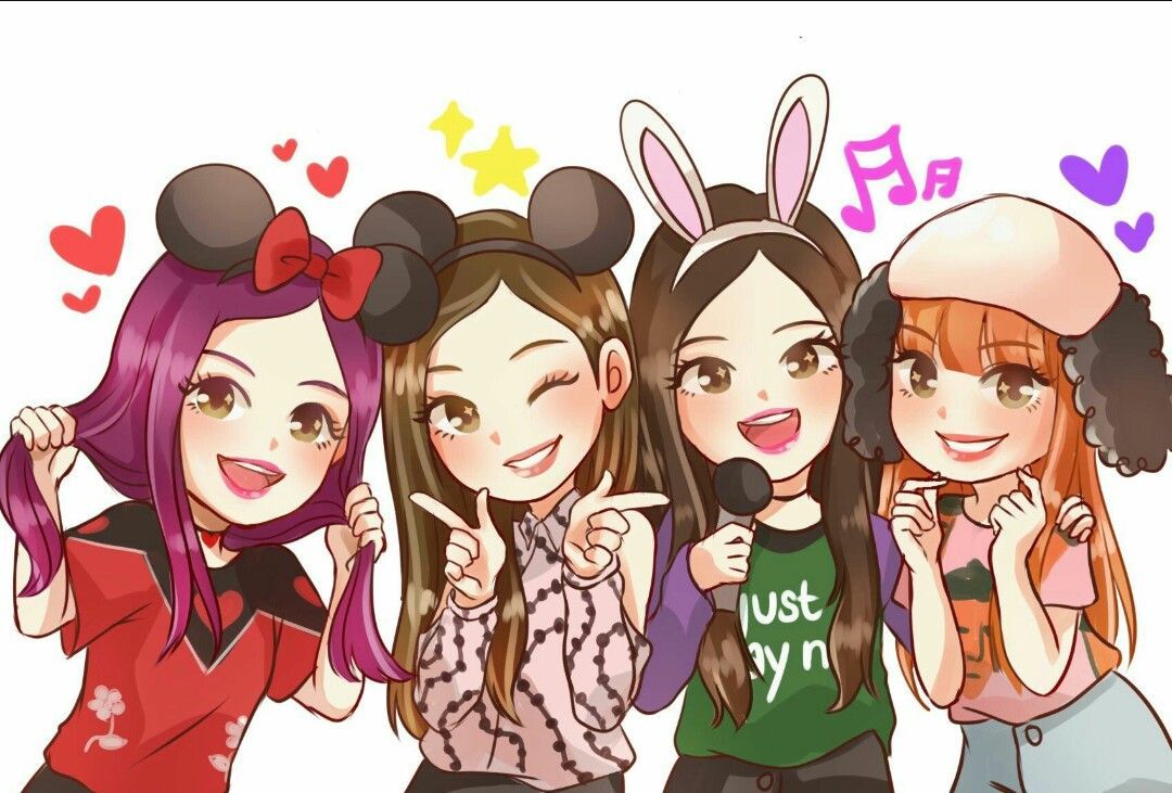 Black pink and BTS coloring pages: Leading the trend of current K-pop groups