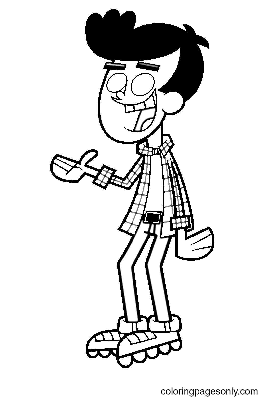 Bobby Coloring Page