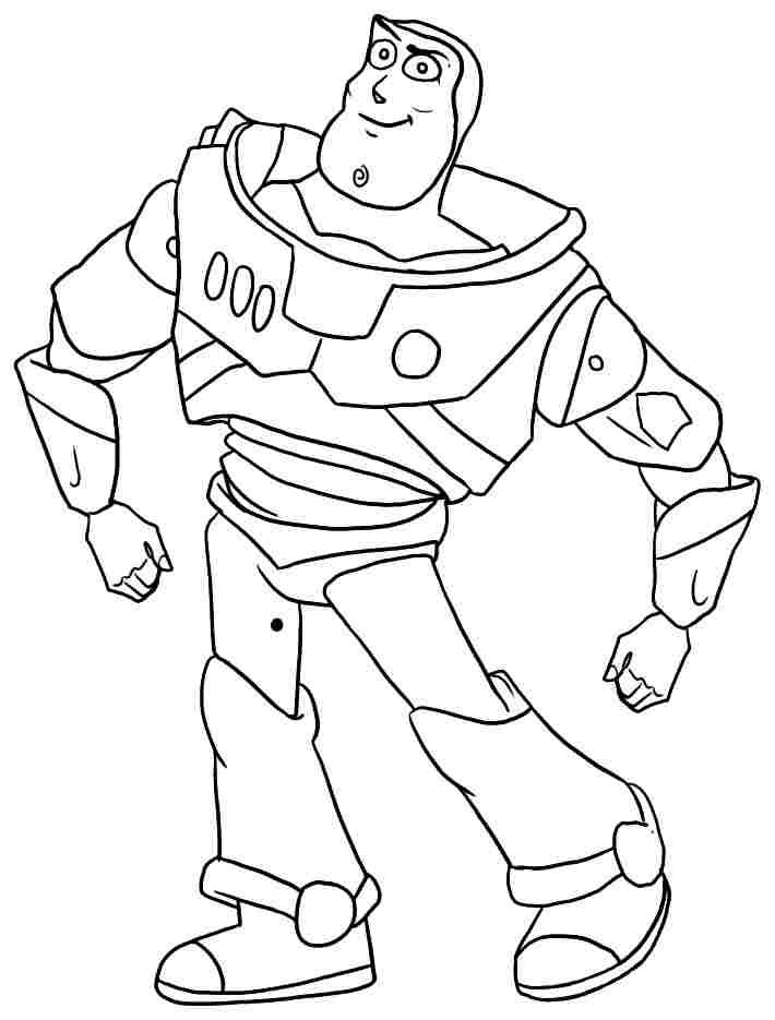 Buzz Lightyear to Print Coloring Pages