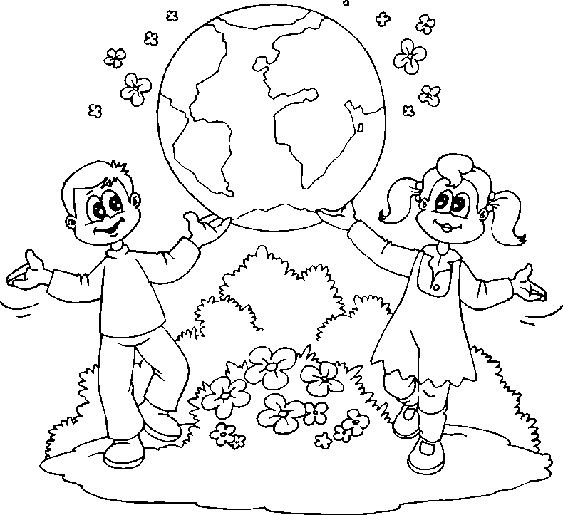 Celebrate Earth Day Coloring Pages