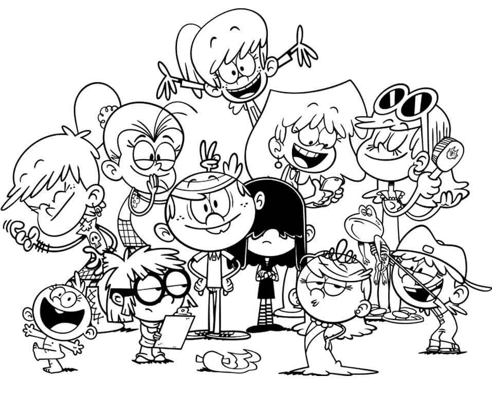 Personages uit The Loud House uit The Loud House