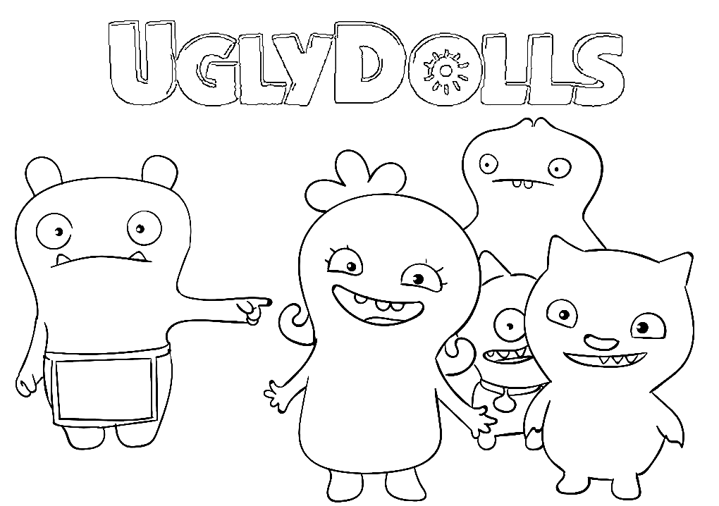 Charaktere von UglyDolls von UglyDolls