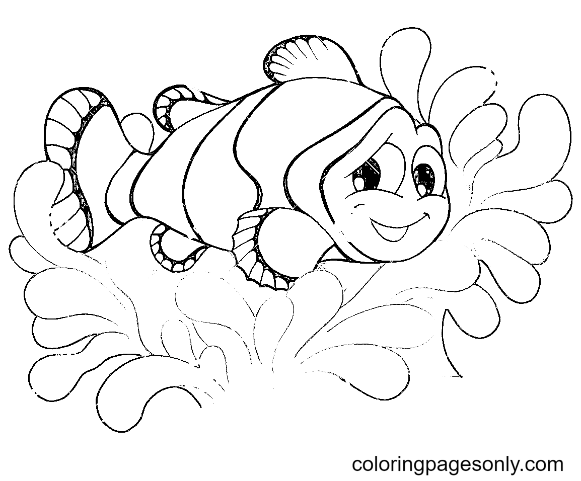 Рыба-клоун с анемоной от Clownfish