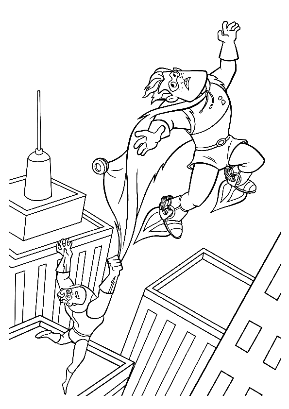 Disney Incredibles Coloring Pages
