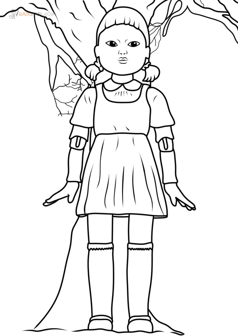 Squid Game Coloring Pages: “ a new wave” of Korean cinema not to be missed  Coloring Article - Coloring Articles - Coloring Pages For Kids And Adults