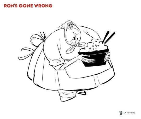 Donka Pudowski Ron’s Gone Wrong Coloring Pages